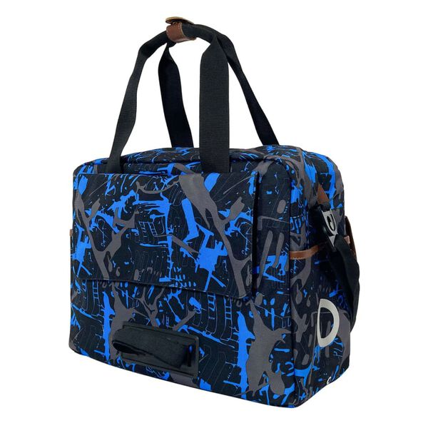Willex Sacoche de v&eacute;lo Ice 19 L bleu et noir