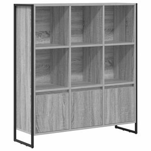 vidaXL Biblioth&egrave;que 2 pcs Gris Sonoma 99,5 x 30 x 108 cm