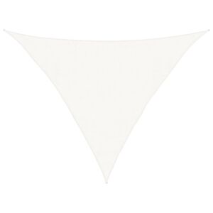 vidaXL Voile d'ombrage 160 g/m&sup2; Blanc 4x4x5,8 m PEHD