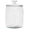 vidaXL Pots de conservation en verre avec couvercle 4 pcs 8000 ml