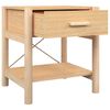vidaXL Tables de chevet 2 pcs 42x38x45 cm Bois d&rsquo;ing&eacute;nierie