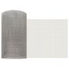 vidaXL &Eacute;cran en maille 20 x 200 cm 6 Mesh Acier Inoxydable 201 Argent&eacute;