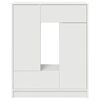 vidaXL Buffet avec tiroirs et portes blanc 73x31x90 cm