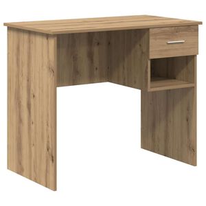 vidaXL Bureau Ch&ecirc;ne artisanal 90 x 49 x 75 cm Bois d'ing&eacute;nierie