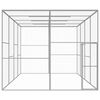 vidaXL Cage pour chat 6x3x2,5 m Acier galvanis&eacute;