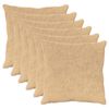 vidaXL Housse de coussin 6 pc HEERLEN Cr&egrave;me 55 x 55 cm