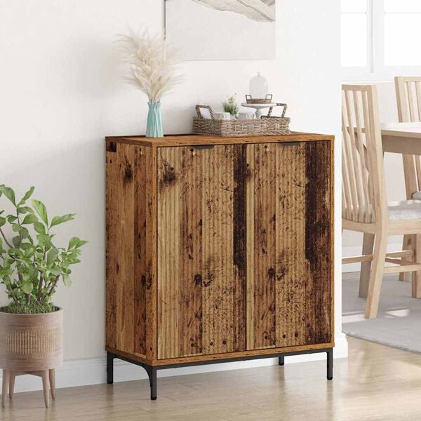 vidaXL Buffet Bois ancien 69,5 x 33 x 82 cm Bois d'ing&eacute;nierie