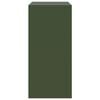 vidaXL Buffet vert olive 67x39x83 cm acier