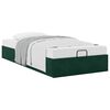 vidaXL Cadre de lit ottoman sans matelas vert fonc&eacute; 80x200 cm velours