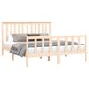 vidaXL Cadre de lit sans matelas 160x200 cm bois massif de pin