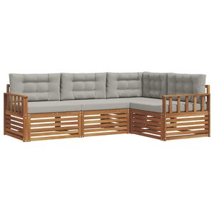 vidaXL Ensemble de canap&eacute;s d'ext&eacute;rieur 4 pc 4 place