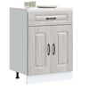 vidaXL Armoire de cuisine Kalmar sonoma gris bois d'ing&eacute;nierie