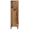 vidaXL Buffet haut vieux bois 70x31x115 cm bois d'ing&eacute;nierie