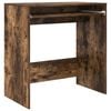 vidaXL Bureau Ch&ecirc;ne fum&eacute; Bois d'ing&eacute;nierie 77,5 x 43 x 79 cm