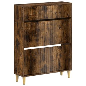 vidaXL Cabinet &agrave; chaussures ARNHEM 78 x 24 x 103 cm Bois d'ing&eacute;nierie