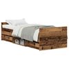 vidaXL Cadre de lit Bois Ancien 193 x 78 x 50 cm Bois d'ing&eacute;nierie