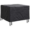 vidaXL Housse pour meubles Noir 82 x 82 x 50 cm Tissu Oxford 210D