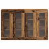 vidaXL Cabinets muraux 2 pcs Bois Ancien 69,5 x 34 x 90 cm