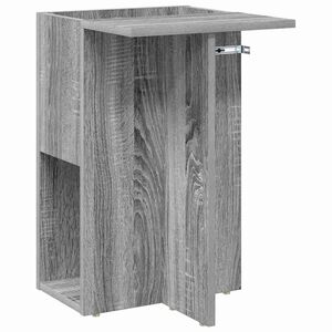 vidaXL Table d'appoint Gris Sonoma 35 x 40 x 55 cm Bois d'ing&eacute;nierie