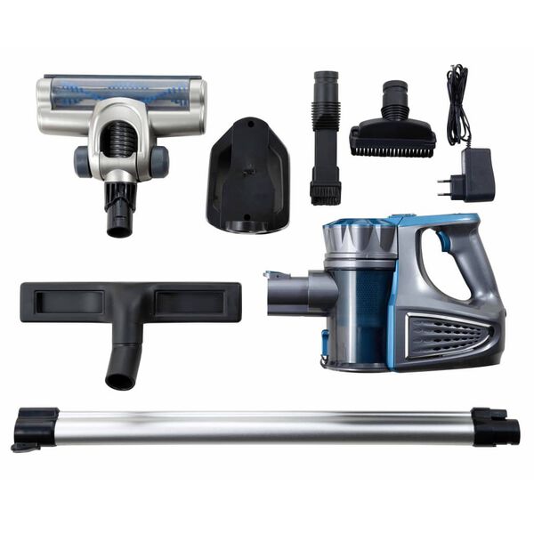 Bestron Aspirateur 2-en-1 120 W Bleu et Gris AVC850A