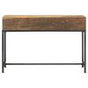 vidaXL Table console 120x30x80 cm bois de r&eacute;cup&eacute;ration massif