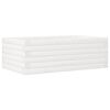 vidaXL Jardini&egrave;re blanc 70x40x23 cm bois de pin massif