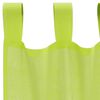 vidaXL Rideaux en voile avec passants 2 pcs vert pomme