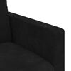 vidaXL Canap&eacute; 2 pcs Noir 198 x 78 x 80 cm Velours