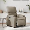 vidaXL Fauteuil inclinable &eacute;lectrique Cappuccino Similicuir