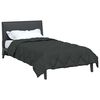 vidaXL Duvet d'&eacute;t&eacute; simple Anthracite 220 x 140 cm Microfibre