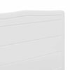 vidaXL T&ecirc;te de lit Blanc 160 cm Bois d'ing&eacute;nierie