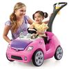 Step2 Voiture &agrave; pousser pour enfants Whisper Ride II Rose