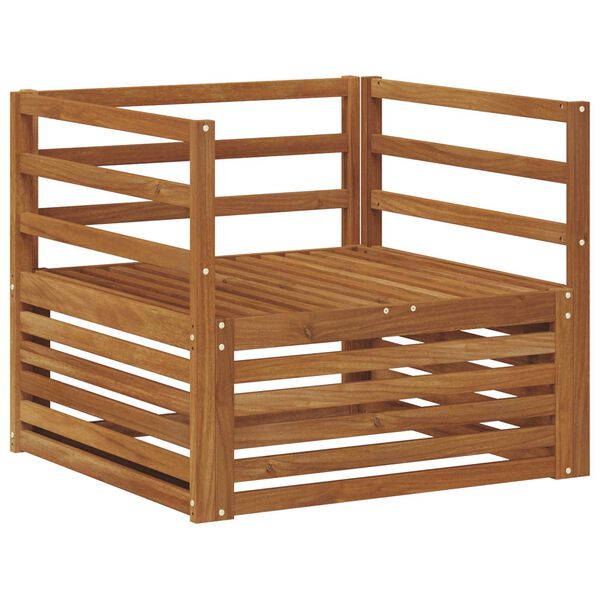 vidaXL 2 Pi&egrave;ce Canap&eacute; avec Accoudoirs Naturel