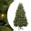 vidaXL Sapin de No&euml;l artificiel 240 cm 300 LED Blanc chaud Vert