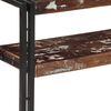 vidaXL Table console 120x30x75 cm Bois de récupération massif
