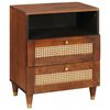 vidaXL Tables de chevet 50 x 33 x 62 cm Bois de mangue massif