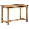 vidaXL Table &agrave; manger 110x55x75 cm bois de manguier massif
