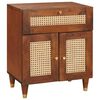 vidaXL Tables de chevet 50 x 33 x 60 cm Bois de mangue massif