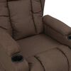 vidaXL Fauteuil Taupe Tissu
