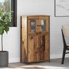 vidaXL Haut Armoire Bois Ancien 62 x 32 x 106,5 cm Bois d'ing&eacute;nierie