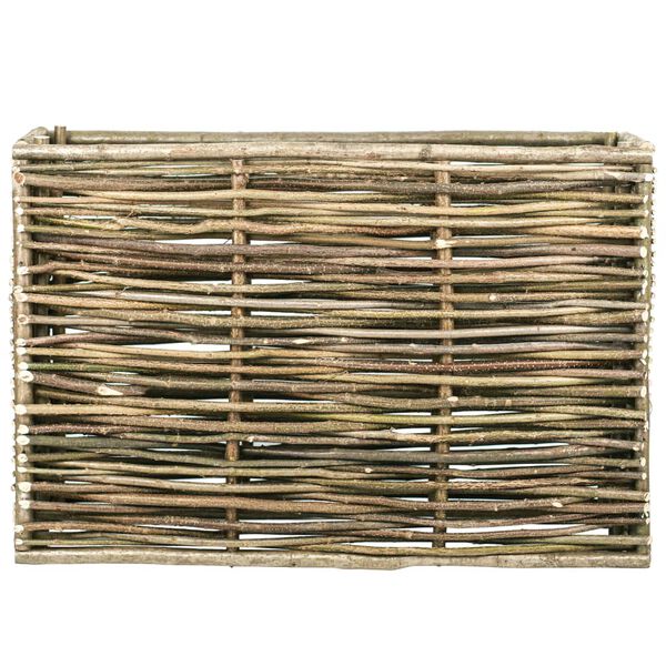 vidaXL Lit surélevé de jardin 120x40x80 cm Bois de noisetier