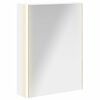 vidaXL Armoire Miroir de Salle de Bain Blanc 53,5 x 15,5 x 70 cm
