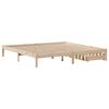 vidaXL Cadre de lit sans matelas 180x200 cm bois massif de pin