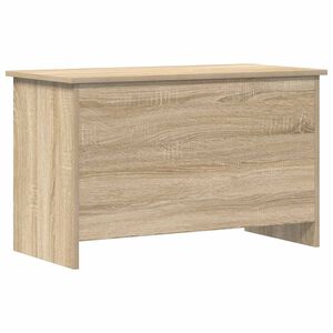 vidaXL Coffre de rangement avec stockage Ch&ecirc;ne Sonoma 80 x 40 x 50 cm
