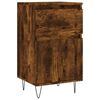 vidaXL Buffet ch&ecirc;ne fum&eacute; 40x35x70 cm bois d'ing&eacute;nierie