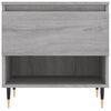 vidaXL Tables basses 2 pcs sonoma gris 50x46x50 cm bois d'ingénierie