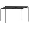 vidaXL Belv&eacute;d&egrave;re avec toit Anthracite 4x3x2,5 m Aluminium et acier