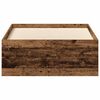 vidaXL Cadre de lit sans matelas vieux bois 90x200 cm bois ing&eacute;nierie