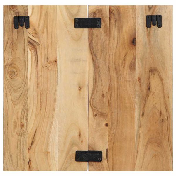 vidaXL Table de chevet 50x27x50 cm bois d'acacia solide