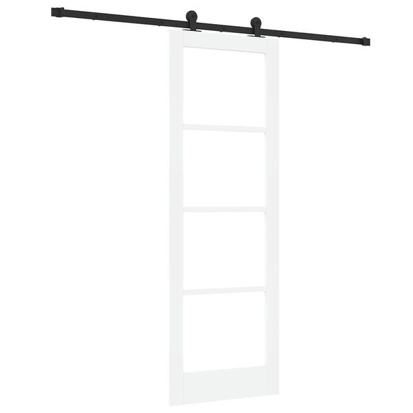 vidaXL Porte coulissante ORKDAL Blanc 73,5 x 211 cm